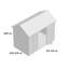 Blenheim 10 x 6.5 Ft. Shiplap Summer House-739548484