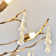 Akari Tree Branch Teardrop Chandelier Lighting, 23.6" Dia