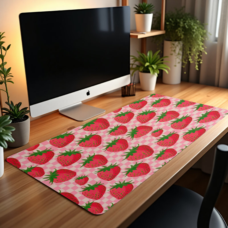 Polyester Desk Pad, 14.4x12.1