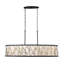 Luminaire suspendu linéaire 6 lumières Scribble