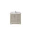 Meuble-lavabo simple 36 po avec plateau en quartz Alys