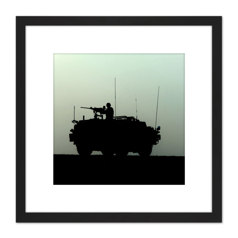 Houlding Military UK Jackal Armoured Vehicle - Single Picture Frame Print