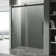 Stellar 48" W x 76" H Double Sliding Frameless Shower Door