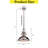 1-Light 13" Modern Industrial Single Dome Pendant Light For Kitchen Island-1114336681