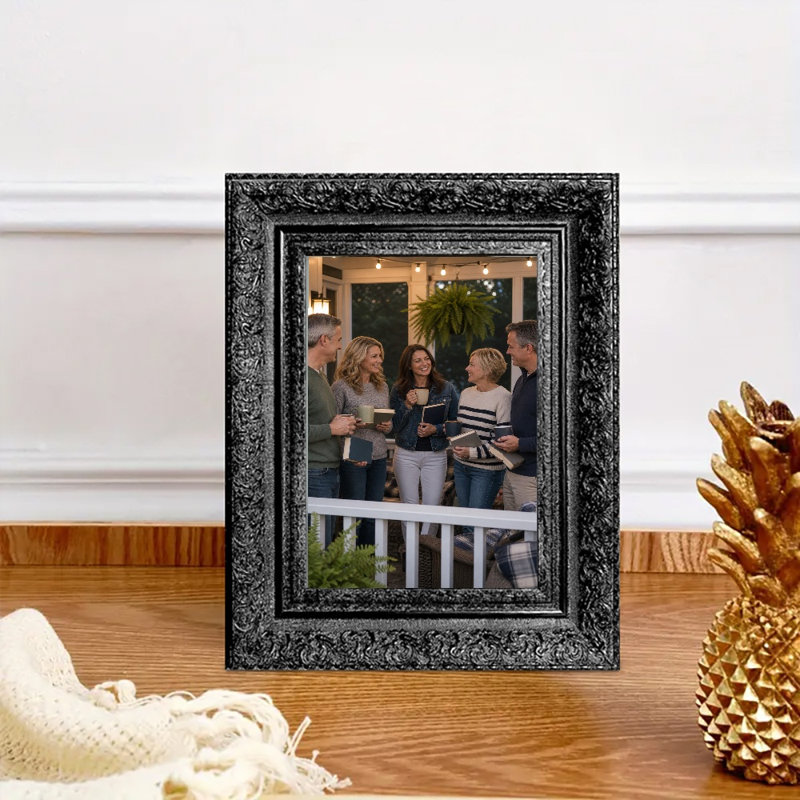 Cadre de table noir 1PC pour photos et décor de bureau 11 "x 14", Black, 1, 11" W x 14" H