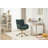 Teddy Swivel Office Chair With Metal Base-1765558884