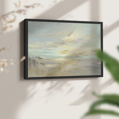 After the Summer -Framed Print - Restickable