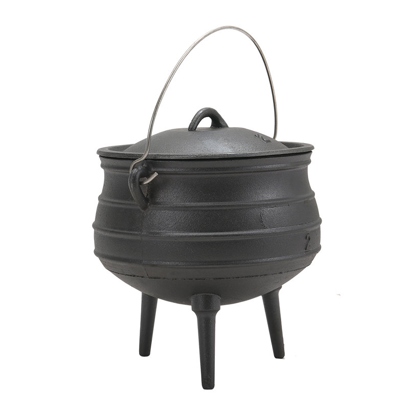 Living And Home 6L Cast Iron Stock Pot