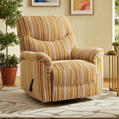 Modern Multi-Functional Recliner with 360° Swivel
