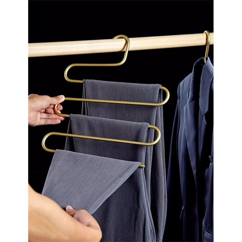 Cintre pour pantalons en alliage d'aluminium, 5