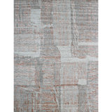 Area Rug in Copper/Gray/Ivory