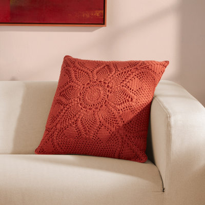 Housse et insert de coussin en coton Olivia