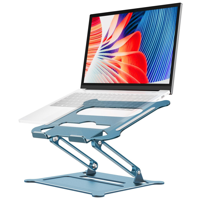 Metal Monitor Stand, Blue