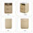 Seyla 18''W Nightstand Set of 2 with 2-Drawer Open Cubby, Built-In Charge Outlets-944915313