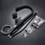 Matte Black Touch Sensor Kitchen Faucet w/ Pull Out Sprayer Swivel Mixer Tap