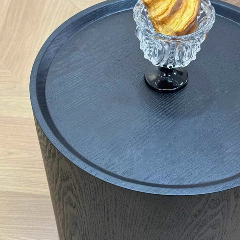 Table basse Zen en noyer noir minimaliste