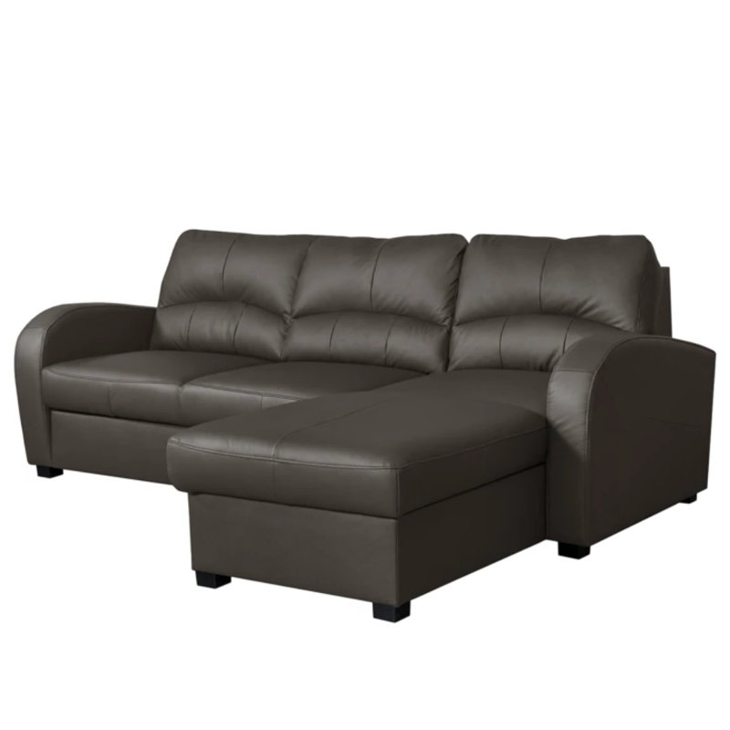Fridulf 3 Seater Sofa Bed, Right Hand Facing, Dark Brown