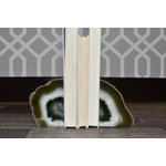 Evelynn Agate / Geode Non-Skid Bookends