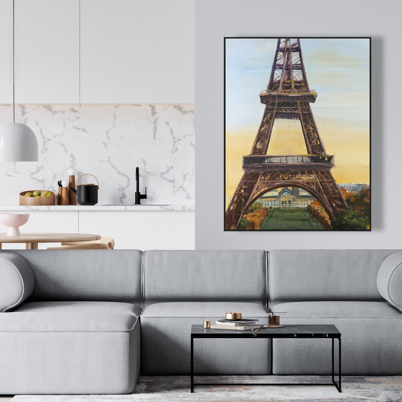 Art sur toile, "Tour Eiffel" par Dawn