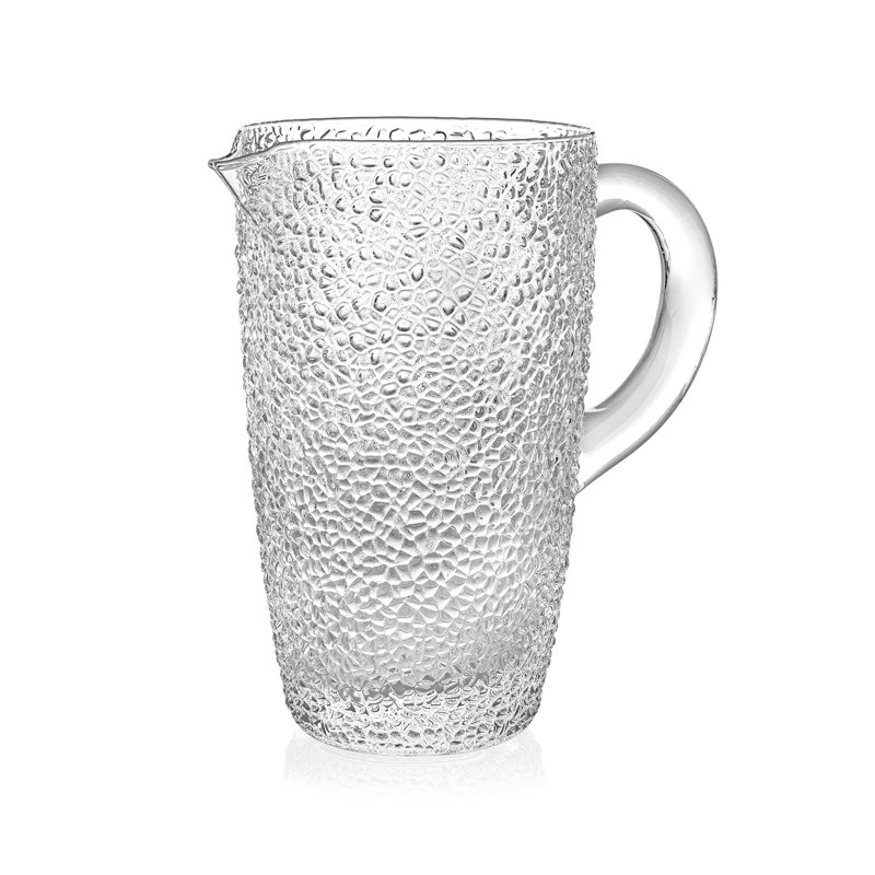 Special Pitcher W/Handle Clear Glass Lt.1,4