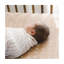 Brown Riverstone Crib Sheet, 100% Cotton, Soft and Durable, Kendi Collection