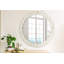 Huldar Glass Flat Wall Mirror