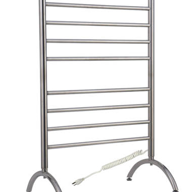 LCM Home Fashions, Inc. Heat Rails Clothes N Shoes Drying Rack Free  Standing Electric Towel Warmer