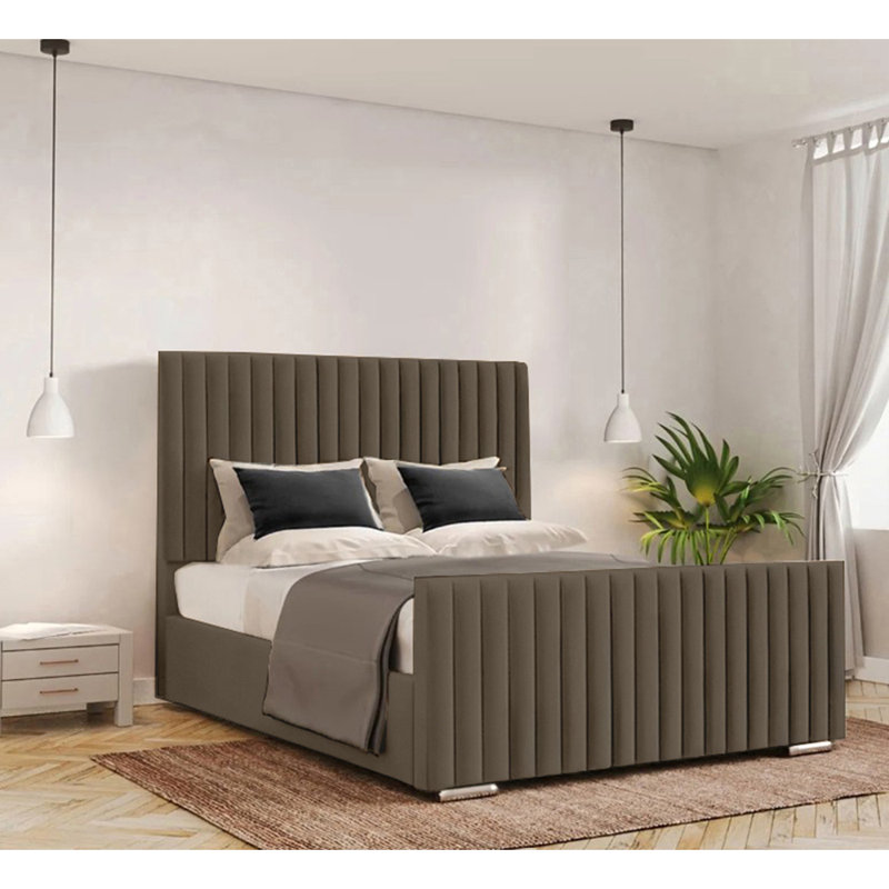 Abriyah Bed Frame, Mole, Single (3')
