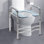 Adjustable Raised Toilet Seat with Cushion