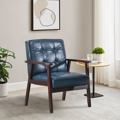 Chaise avec accoudoirs rembourrée Judeth