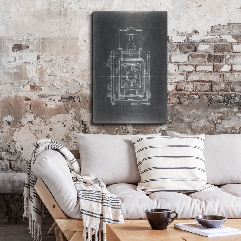 «Caméra Blueprints I» par Ethan Harper, H 36 po x l 24 po