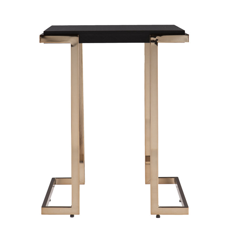 table de bout style traîneau