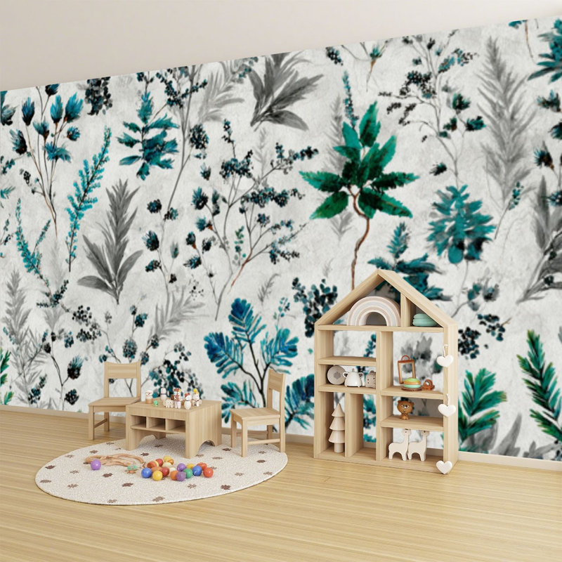 Papier peint adhésif auto-adhésif moderne pour la chambre à coucher Peel and Stick L 69 po x l 96 po