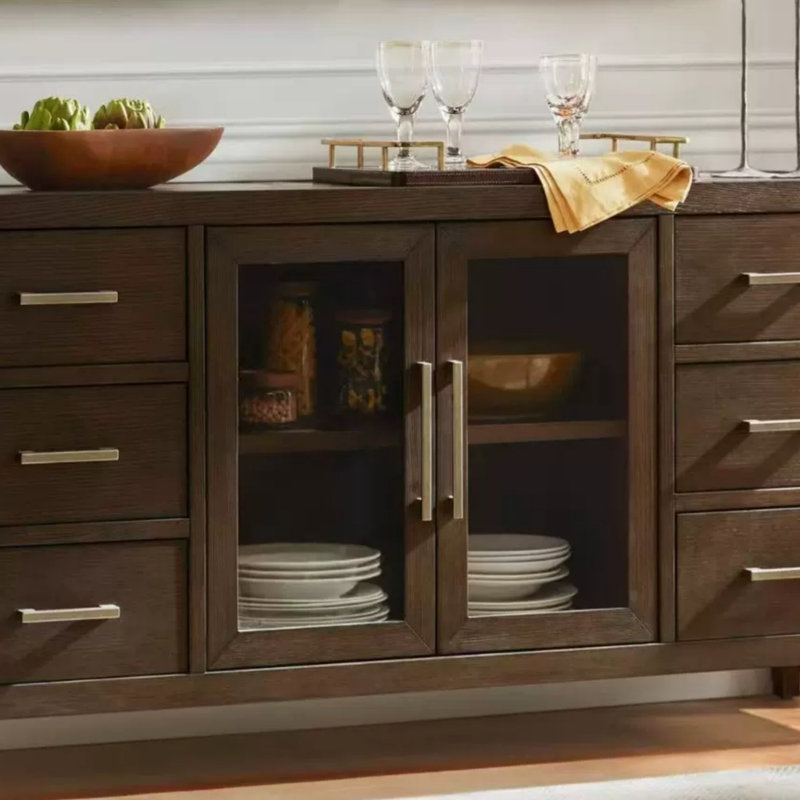 Simple Furniture Solid Wood Sideboard