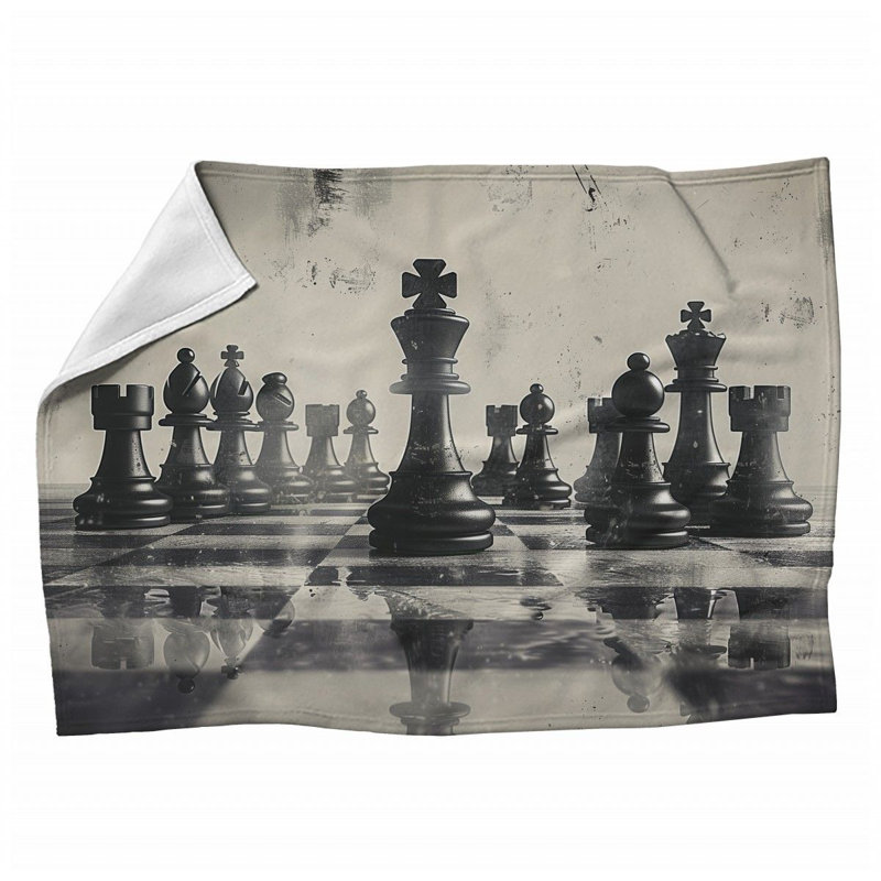 Machine Printed Throw Blanket, 60" x 80"