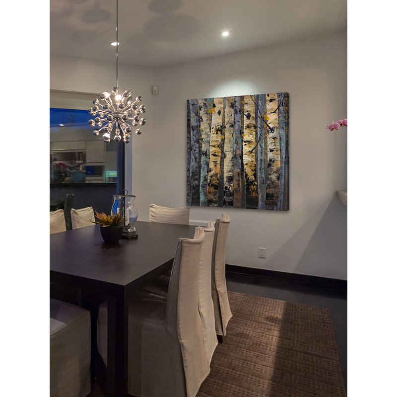 «Gold Infusion II», reproduction sur toile tendue, H 32 po x l 32 po x P 1,5 po, Toile tendue