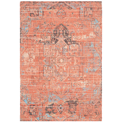 Tapis géométrique tissé à la main Joppatowne