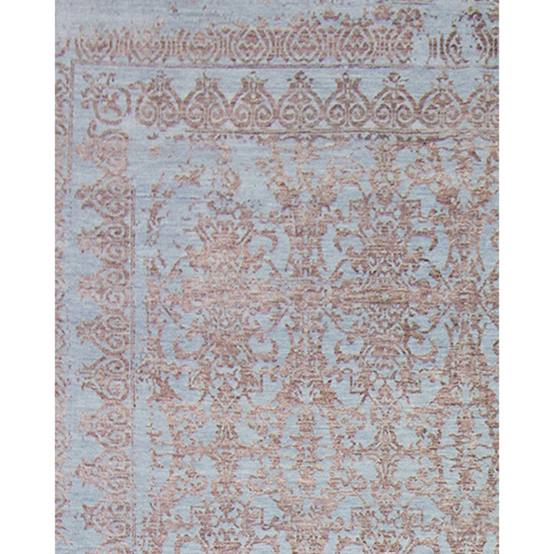 Ikat Area Rug in Brown, Rectangle 9' x 12'