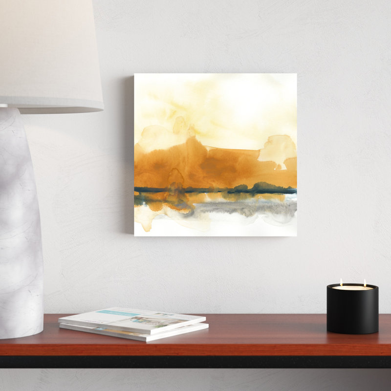«Mesa Skyline II», peinture sur toile, H 12 po x l 12 po
