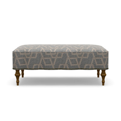 Scalloped Ottoman