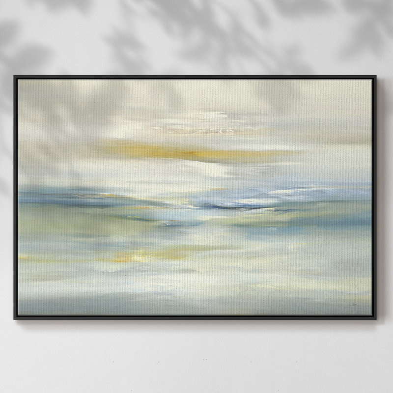 Paysage apaisant, reproduction sur toile, Noir, H 25 po x l 17 po x P 2 po