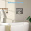 Niche de mur de douche en acier inoxydable Latitude Run® - placage nano titane noir-378136048