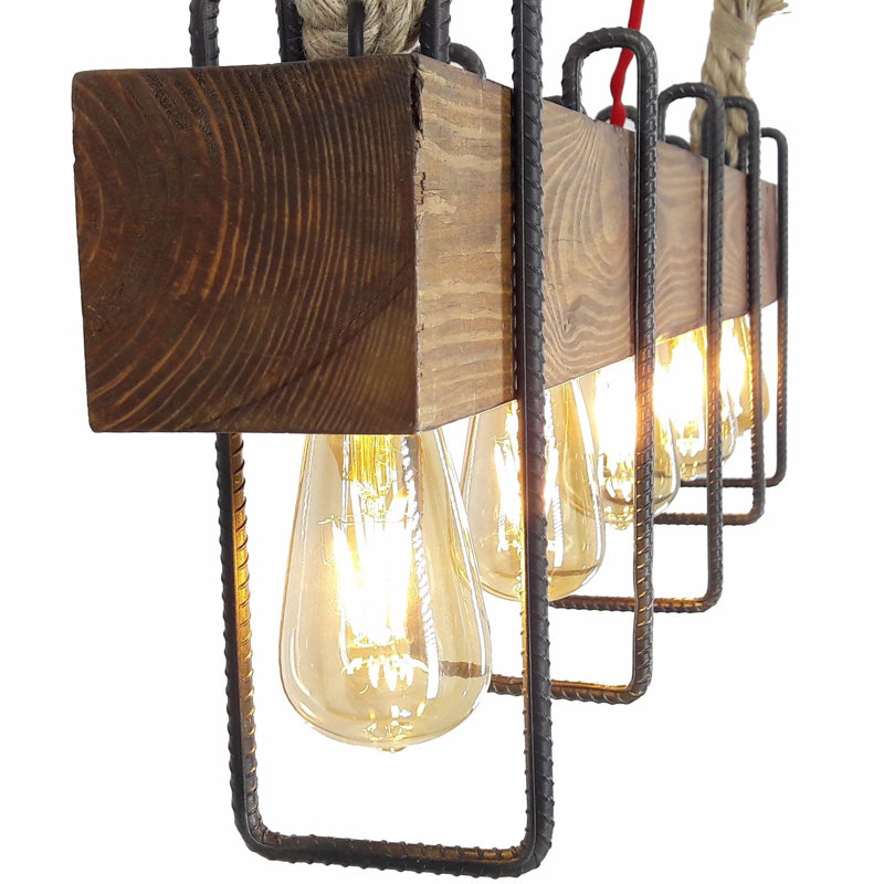 Lustre unique à 5 lumières Batts