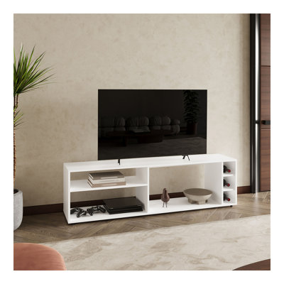 Tv Stand, 6 Shelves, 60" TV Capacity