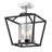 Skegness 3 - Light Steel Dimmable Geometric Chandelier-1628456534