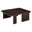 Table basse moderne et moderne, fonction d'épissage, surface de vie, capacité de 25 lb, table rapide à installer dans un style minimaliste, design, pièce, assemblage simple