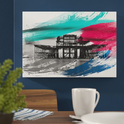 West Pier Brighton - Wrapped Canvas