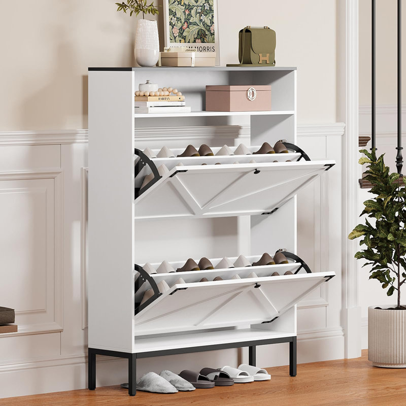 20 Pair Shoe Storage Cabinet