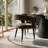 Modern 47"-83" Extendable Dining Table Set With Upholstered Velvet Dining Arm Chairs-487225567-487225566