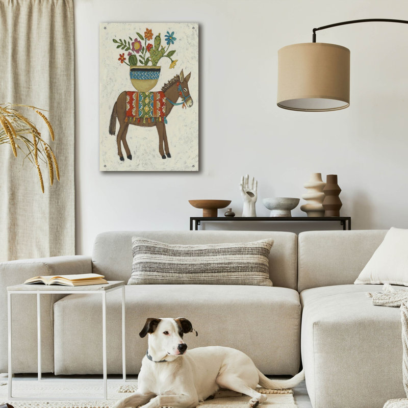 Art mural en verre épique «Market Boro 1» par Chariklia Zarris, 24 po x 36 po, H 36 po x l 24 po